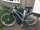 Raleigh Front Suspension 26in Wheel. Suit Girl/Small Lady Silver