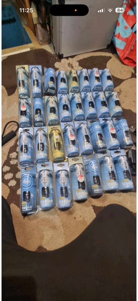 image for H4 white headlights bulbs job lot 