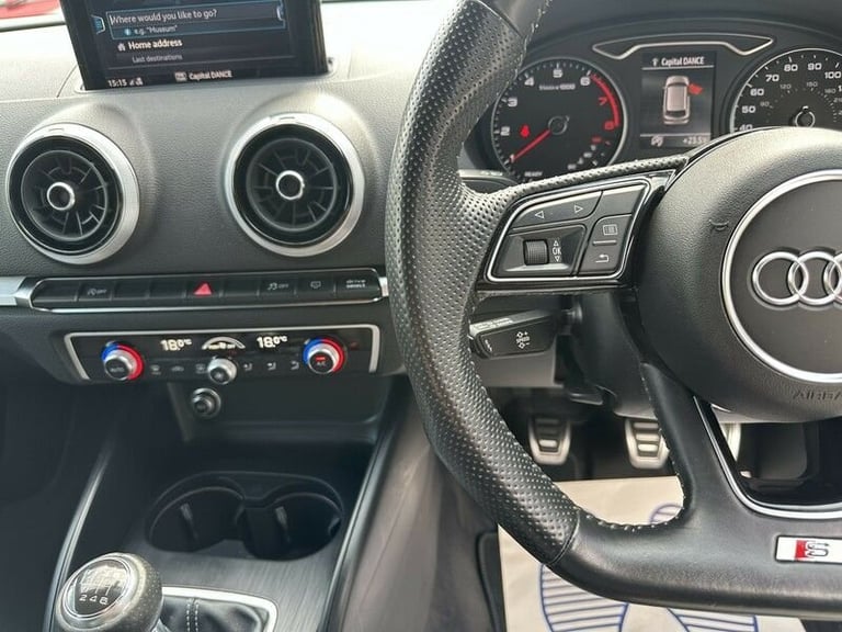 2018 Audi A3 1.5 TFSI CoD Black Edition Sportback 5dr Petrol Manual Euro 6 (s/s) (150 ps Hatchbac...