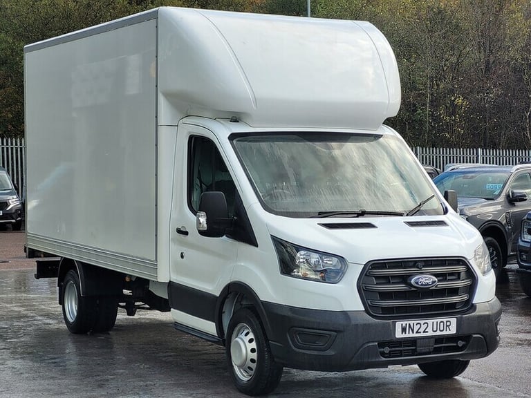 2022 Ford Transit 350 EcoBlue Leader Luton TDCI 130ps 4.1m with Air Con, Tail Lift &amp; 1 Owner ...