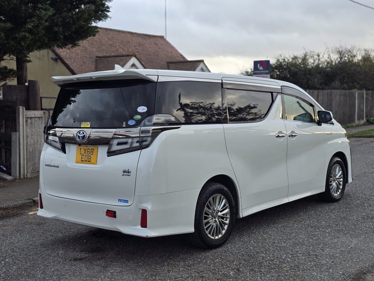 2018 Toyota Vellfire HYBRID 2.5 E-four 8 Seaters Euro 6  MPV Petrol/Hybrid Automatic