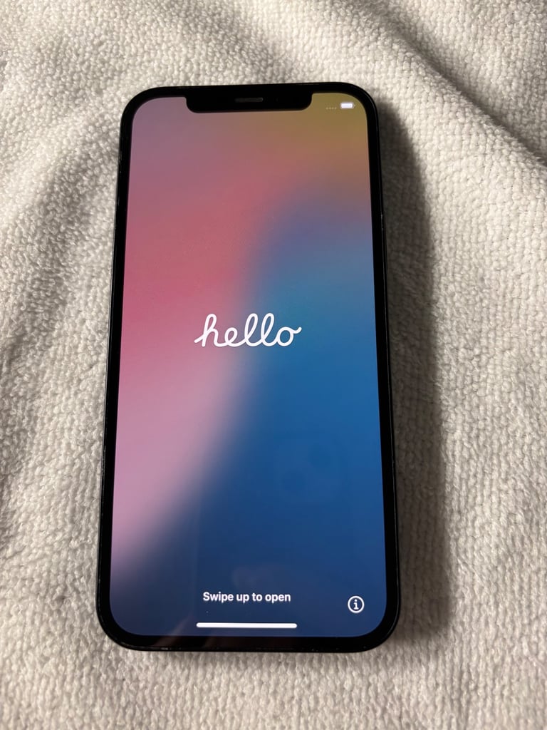 iPhone 12 black 64gb unlocked 