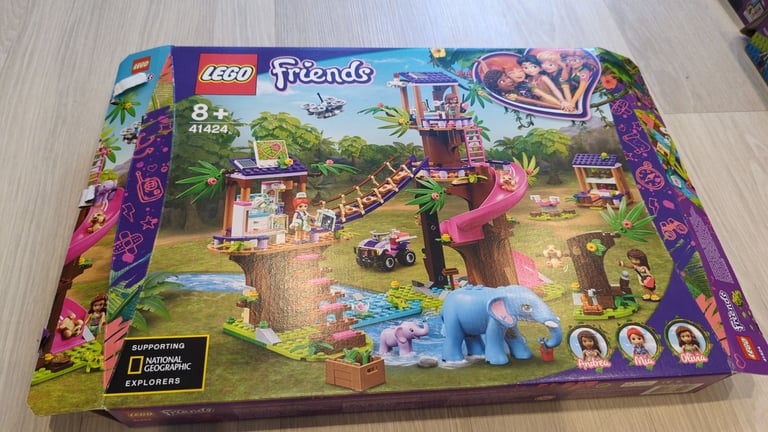 Jungle resuce base Lego Set 