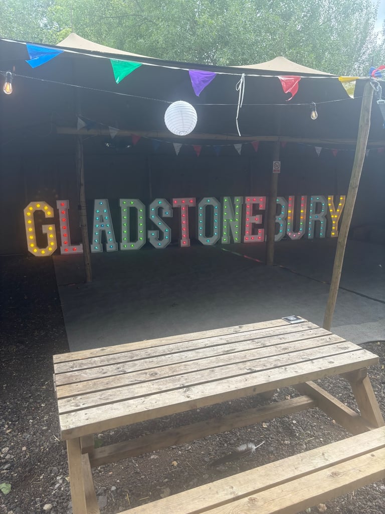 4ft Light up Letters & Numbers to hire, London