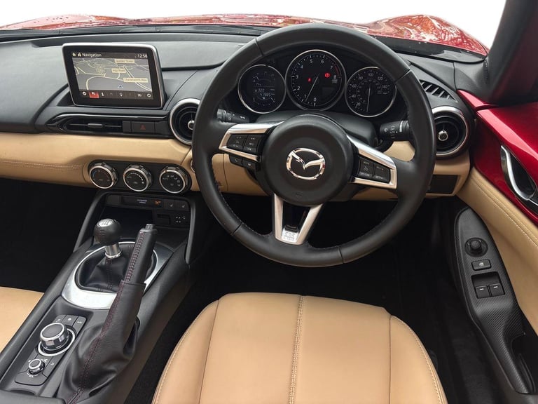 2017 Mazda MX-5 2.0 Sport Nav 2dr CONVERTIBLE PETROL Manual