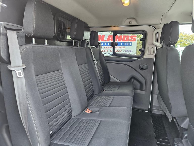2020 ON 70 PLATE FORD TRANSIT CUTOM 320 130BHP LIMITED CREW VAN ULEZ FREE ZONE