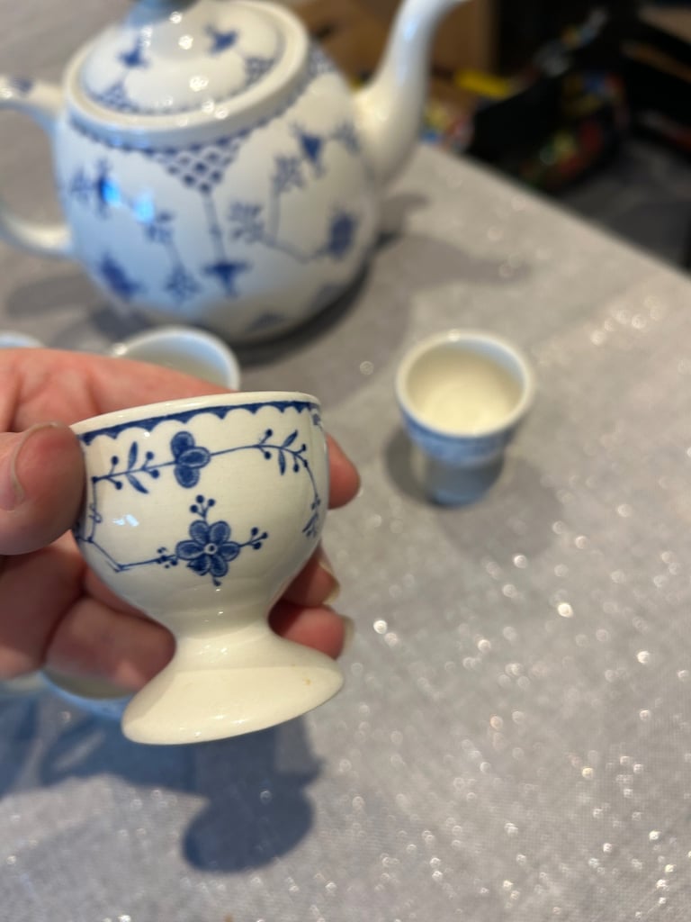 Vintage Tea set / and egg cups 
