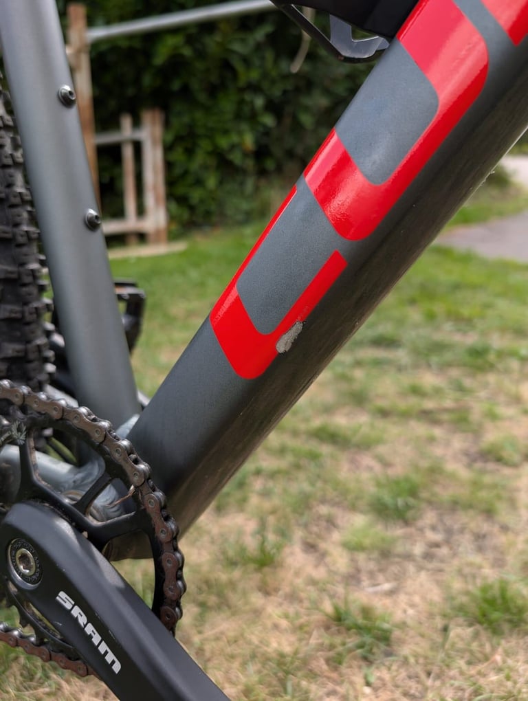 Cube Analog Mountain Bike Flashgrey/Red