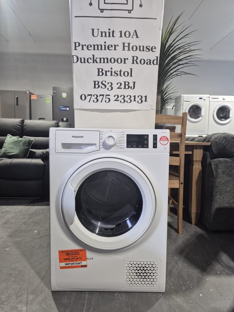 image for Ex Display Hotpoint Condenser Dryer- CAN DELIVER!
