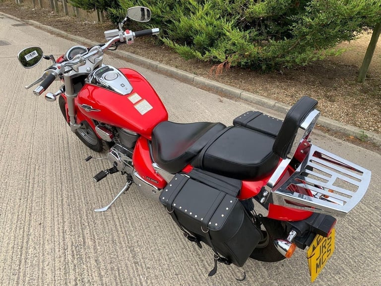 2015 15 SUZUKI VZ 800 L4 INTRUDER RED VZ800 VL800 XVS CLASSIC CUSTOM CRUISER 6k