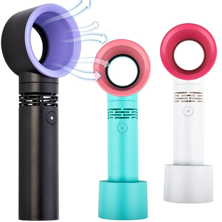 1pc Bladeless Handheld Fan, USB Desk-Normally £13.49 - 5 Left-Call Me