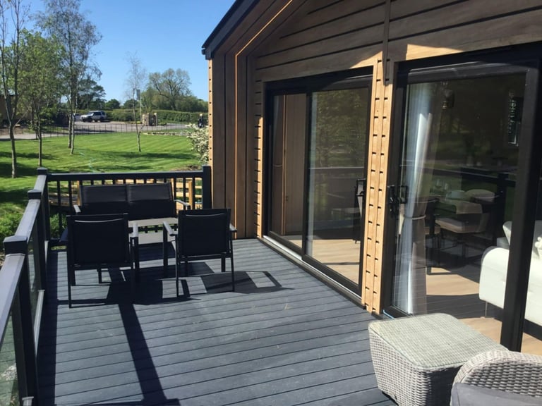 Luxury lodge , brand new in wrapper  55ft x 22ft 