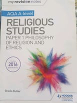 A level Religious studies book