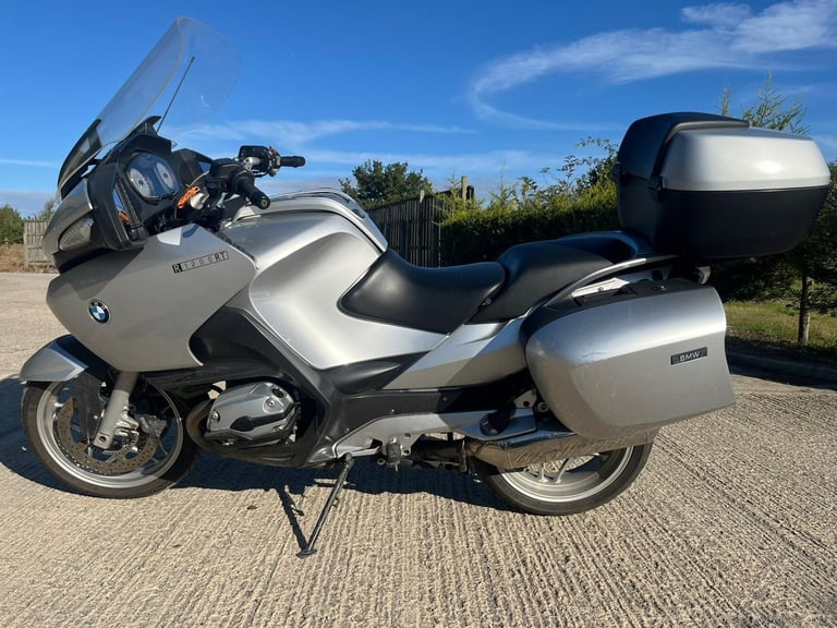 2007 07 BMW R1200RT R1200 RT SILVER TOURER R 1200 CLEAN TOURER CRUISE RADIO