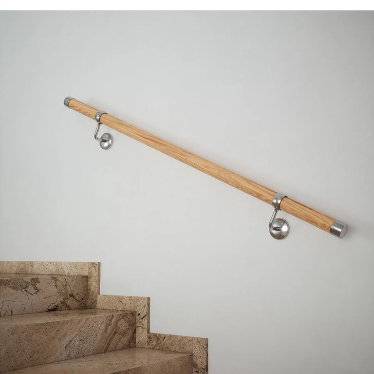 Oak 1.2m handrail