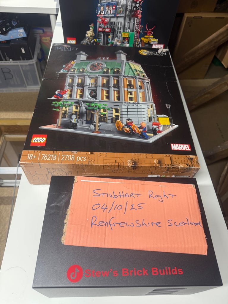 Lego sets new sealed, opened 