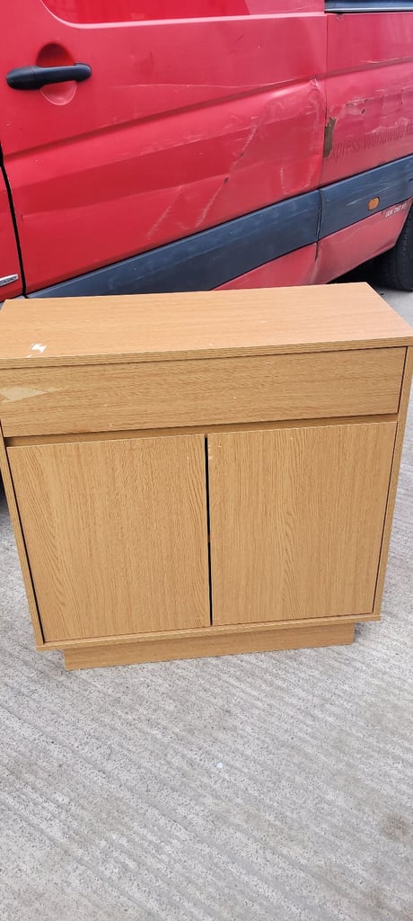 Used small chest of drawers with some marks as seen in the pictures 