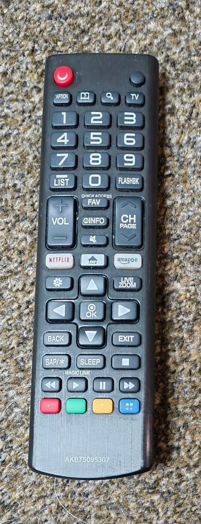 LG 43UJ630V 43 inch 4K Smart WiFi LED TV, in very good condition