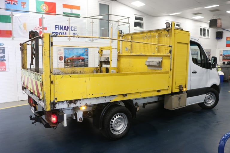 2019 - 19 - MERCEDES SPRINTER 314 2.2CDI 143PS SINGLE CAB DROPSIDE C/W CRANE