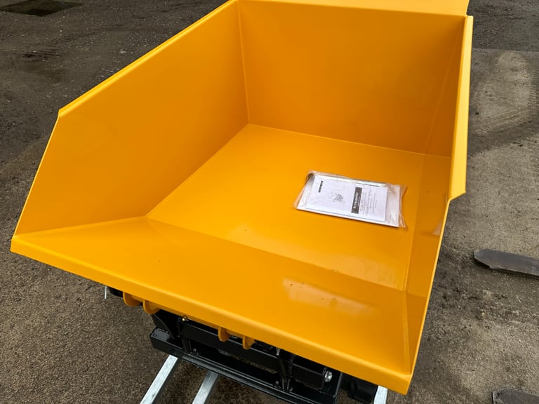 Brand New 500KG Petrol High Tip Track Dumper barrow  *VIDEO * Key Start 