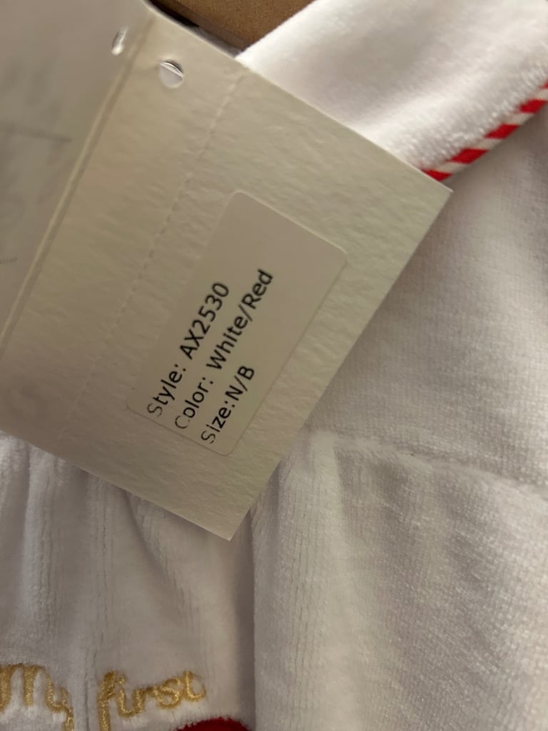 My first Christmas sleepsuit
