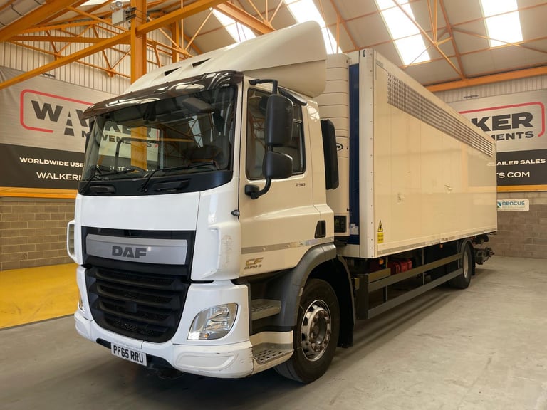DAF CF250 *EURO 6*, 4X2 18 TONNE FRIDGE/FREEZER – 2016 – PF65 RRU