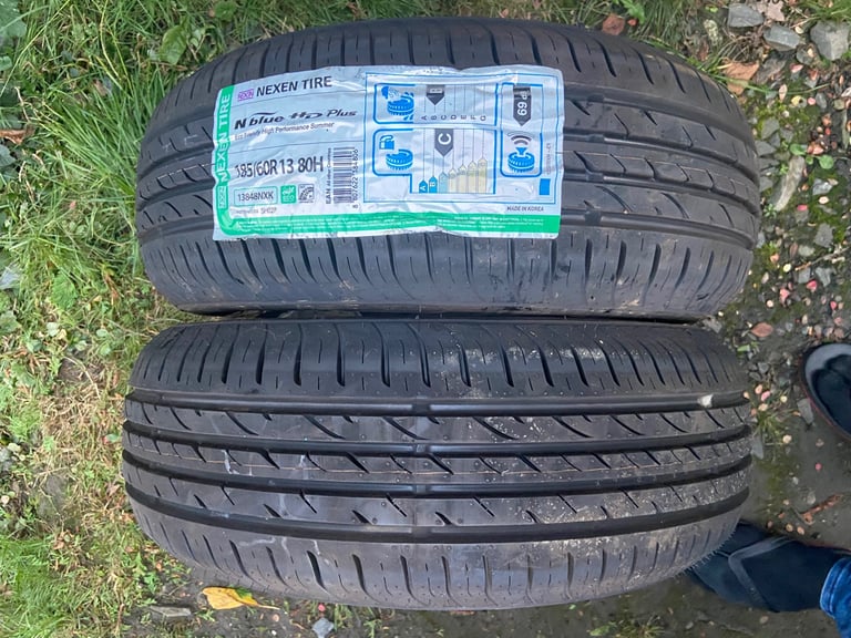 Two new tyres 