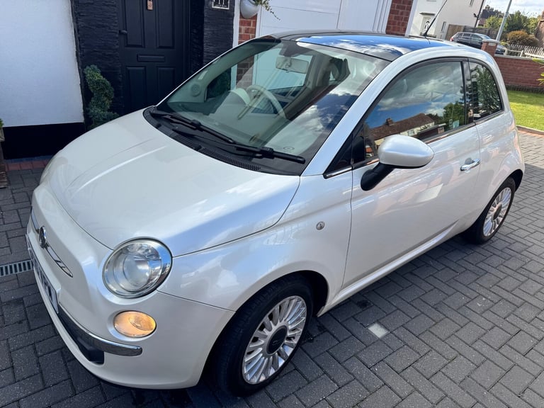 2010 Fiat 500 1.2 Lounge 3dr Dualogic [Start Stop] HATCHBACK Petrol Automatic