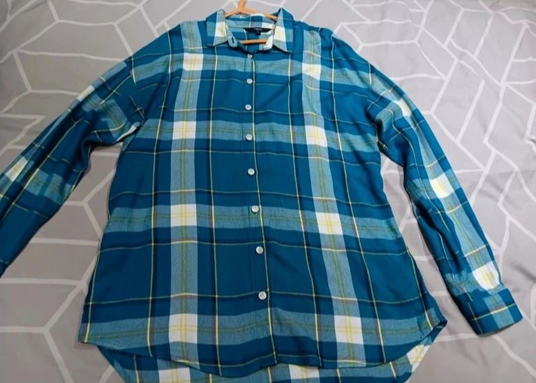 image for 2x Next Long Sleeved Checked/Tartan Shirts
