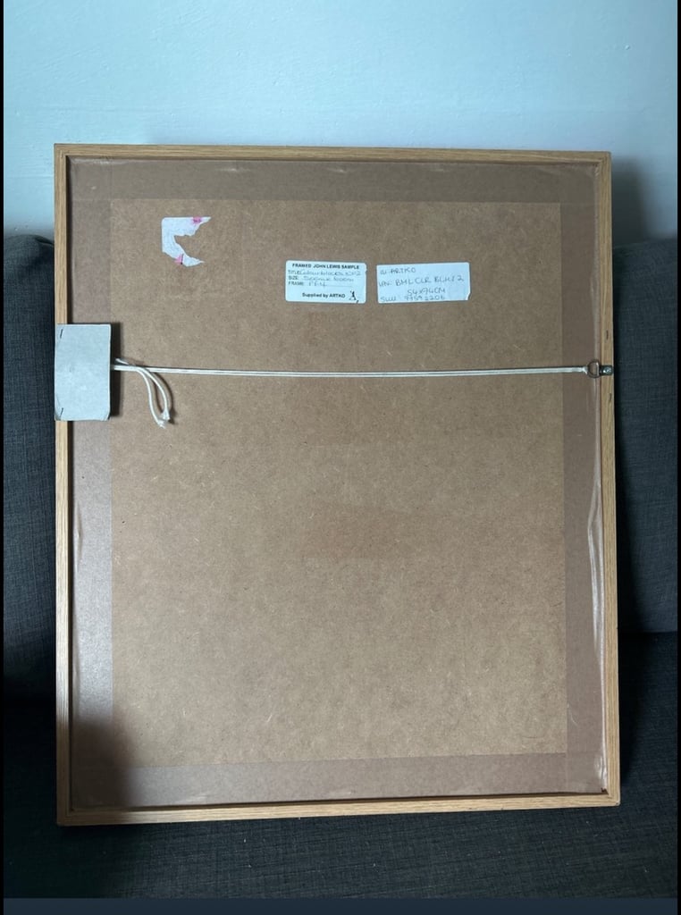 Abstract wall art ‘colour block 1’