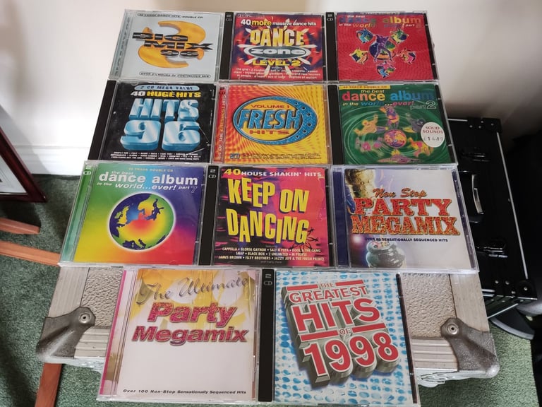 Best ever dance plus party CDs 