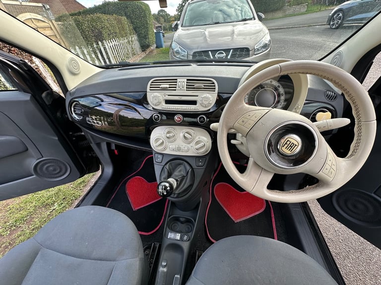 Fiat, 500, Hatchback, 2010, Manual, 1242 (cc), 3 doors