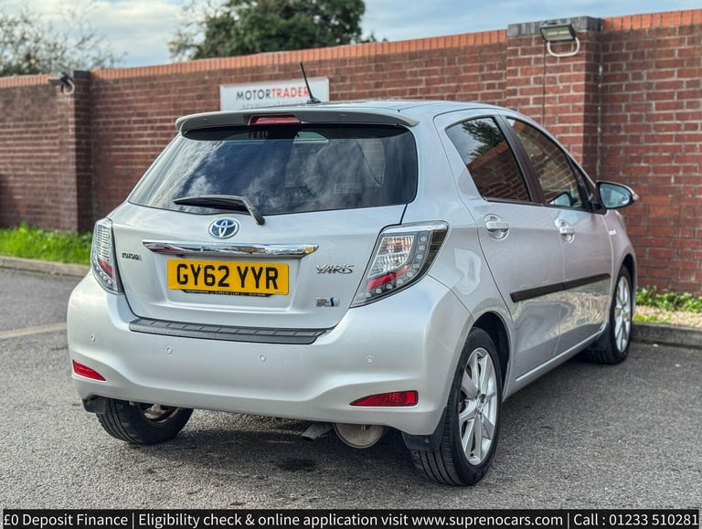  Toyota Yaris 1.5 VVT-h T Spirit CVT Euro 5 5dr Petrol/Electric Hybrid Automatic