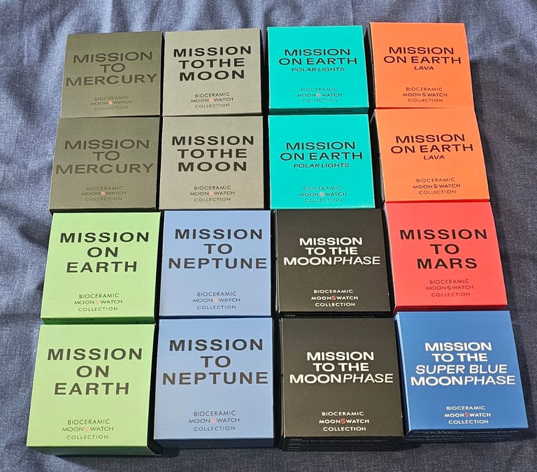 image for Omega Swatch Moonswatch Bundle 