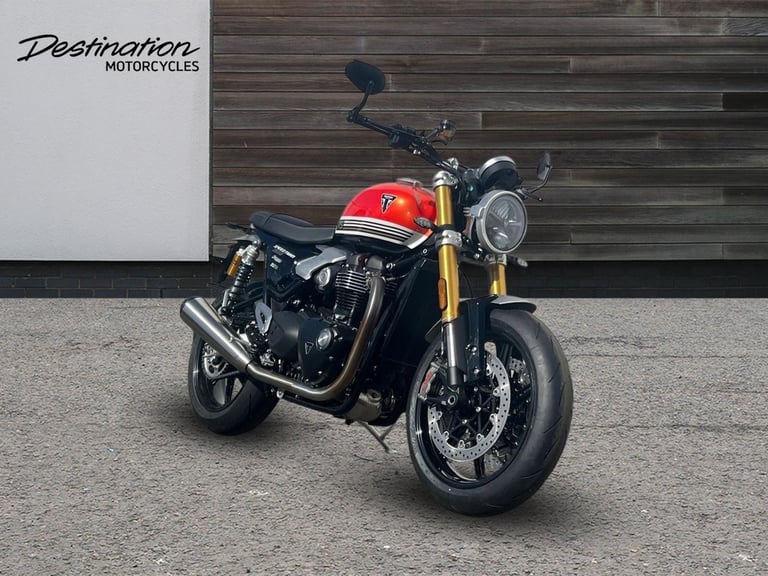 2025 Triumph Speed Twin 1200 RS STANDARD COLOUR black Manual