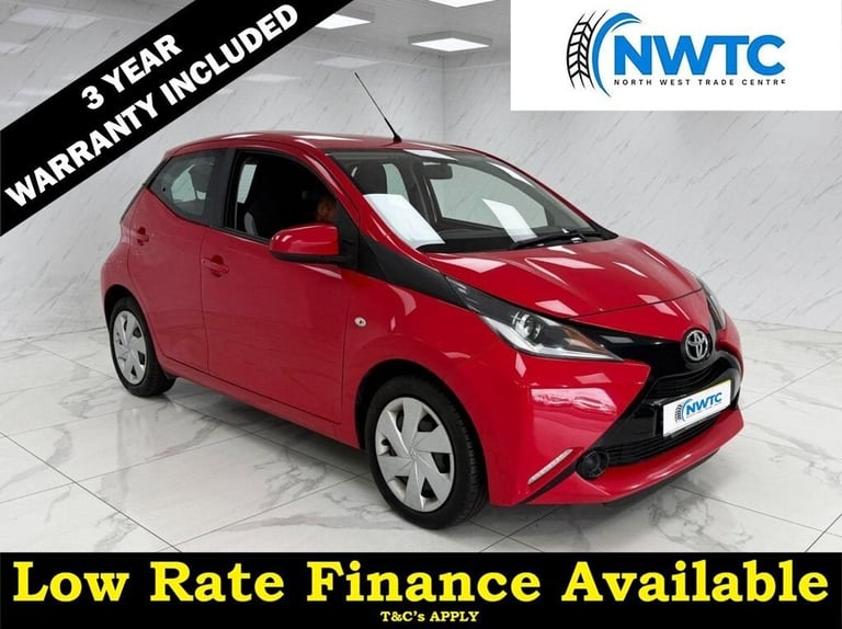 image for 2018 Toyota AYGO 1.0 VVT-i x-play Hatchback 5dr Petrol Manual Euro 6 (71 ps) Hatchback Petrol Manual