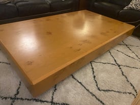 Large Burr Oak Coffee Table