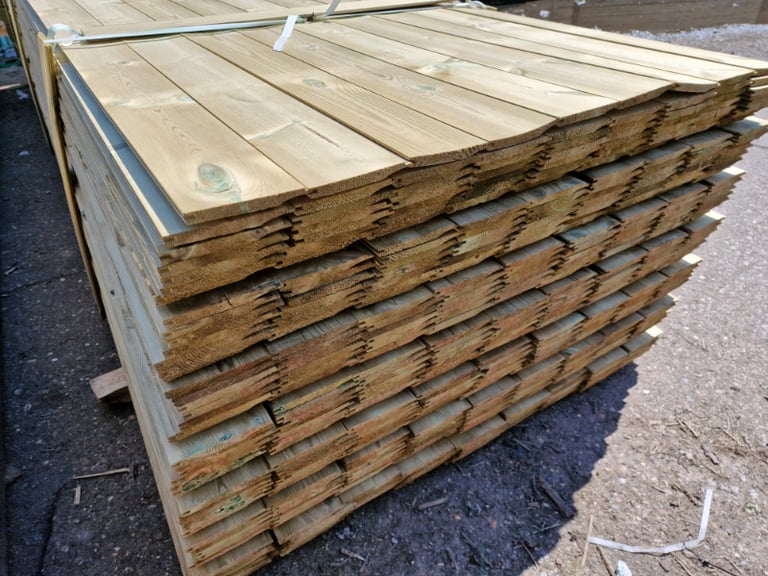 💙 MATCHBOARD, SHIPLAP, LOGLAP CLADDING TIMBER in Hull, East Yorkshire