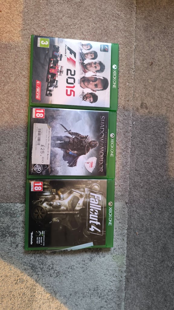 3 Xbox 1 games