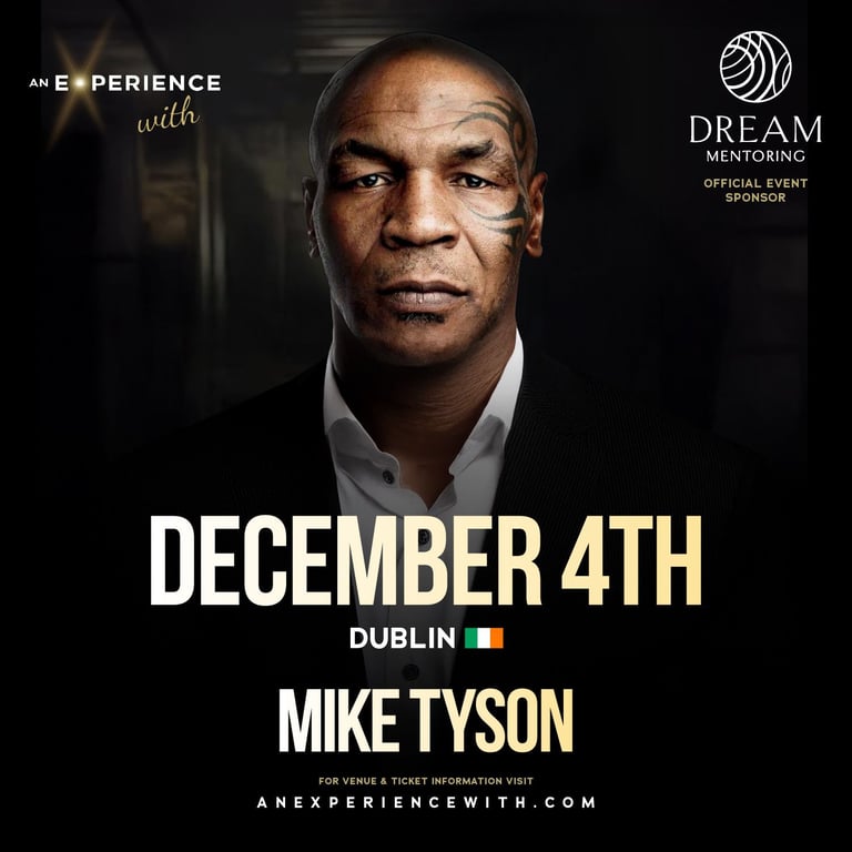 image for Mike Tyson meet and greet tickets in Dublin 