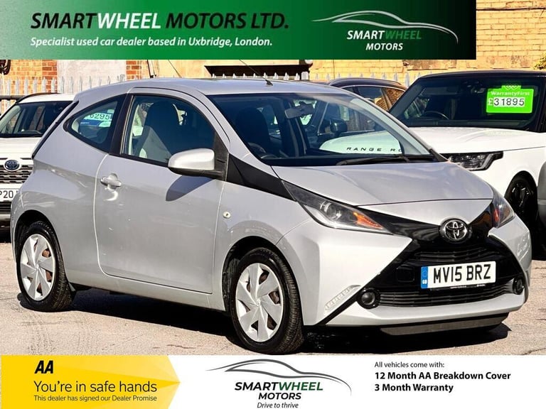 2015 Toyota AYGO 1.0 VVT-i x-play Euro 5 3dr Euro 5 HATCHBACK Petrol Manual