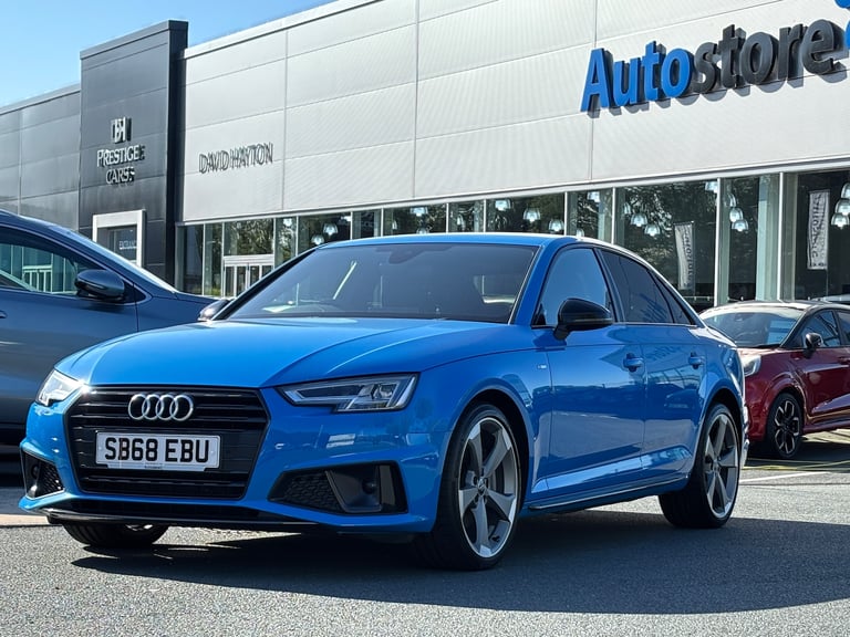 2019 Audi A4 40 TDI Black Edition 4dr S Tronic Saloon DIESEL Automatic