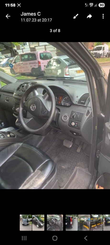 Mercedes Vito - London black taxi 