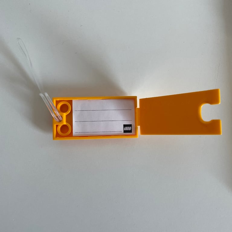 LEGO bag tag