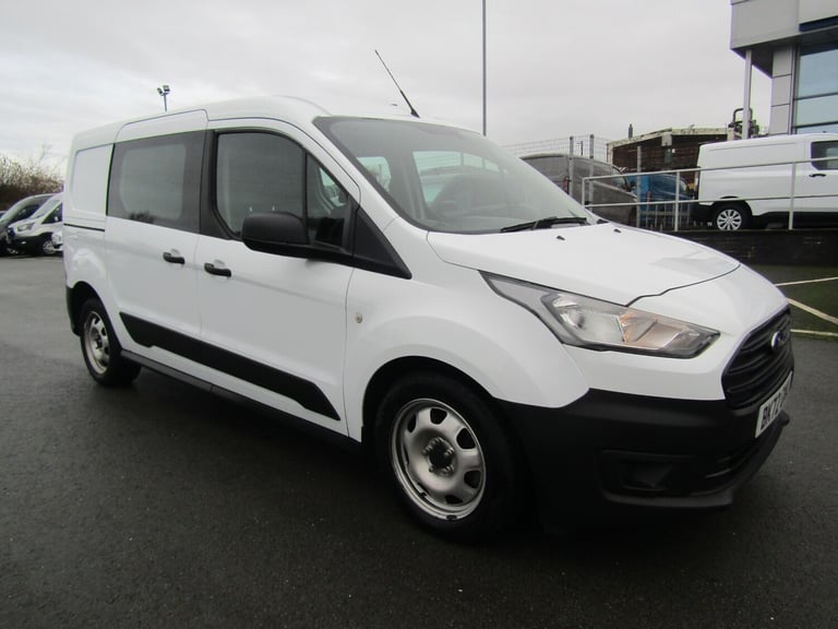 2022 Ford Transit Connect 1.5D EcoBlue Leader D/Cab Crew Van - Air Con Crew Bus Diesel Manual