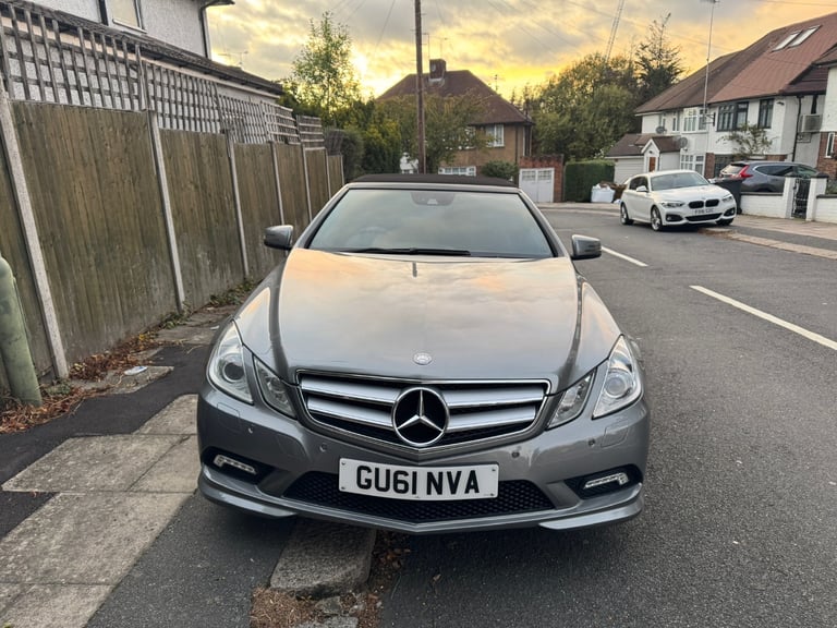 Mercedes-Benz, E CLASS, Convertible,ULEZ compliant,2011, Semi-Auto, 1796 (cc), 2 doors