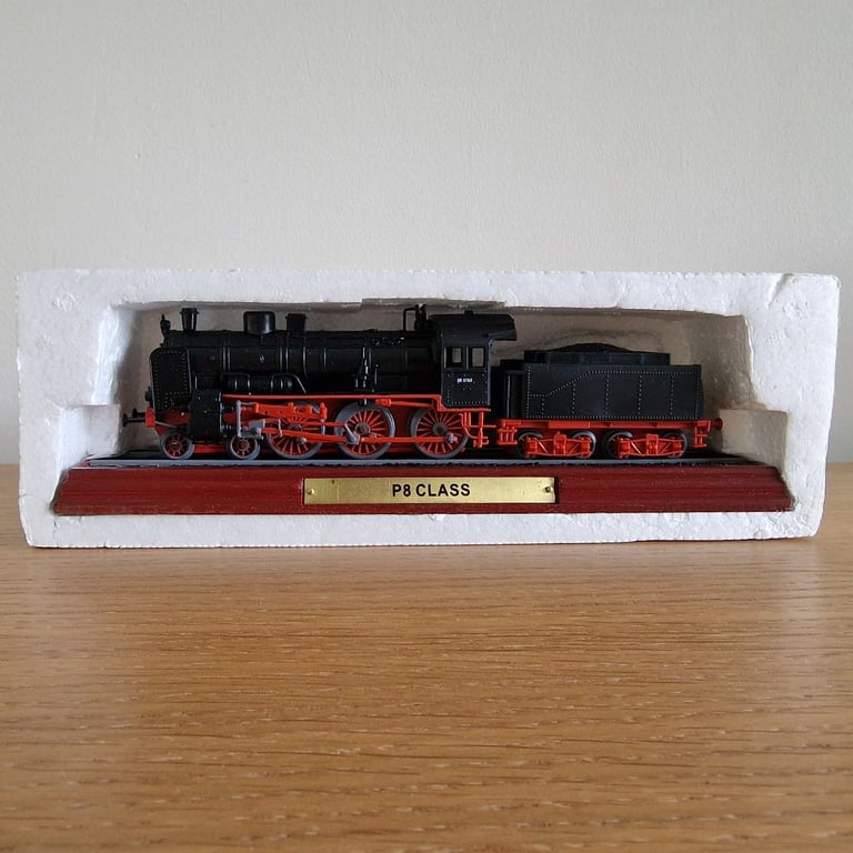 image for P8 Class Model Steam Locomotive on Display Stand – New