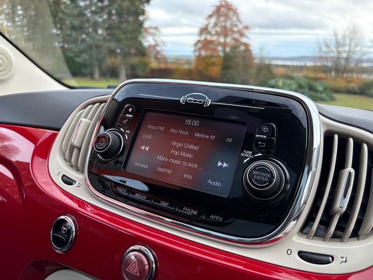 2017 Fiat 500 1.2 Lounge 3dr HATCHBACK Petrol Manual