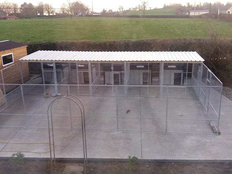 New galvanised dog cages pens enclosures  and kennels