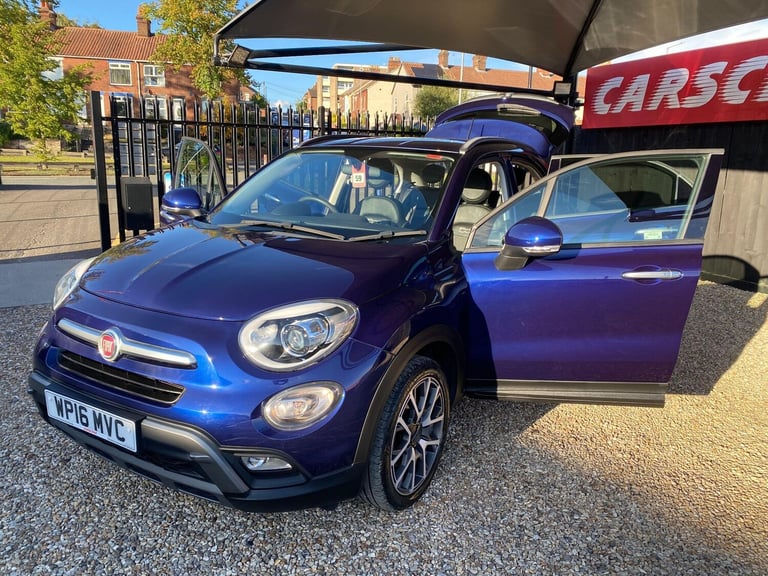 2016 Fiat 500X 1.6 MultiJetII Cross Plus Euro 6 (s/s) 5dr HATCHBACK Diesel Manual